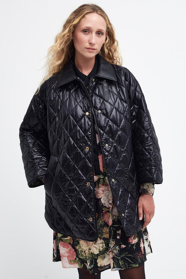 Barbour x House of Hackney Tolsford Quilted Cape