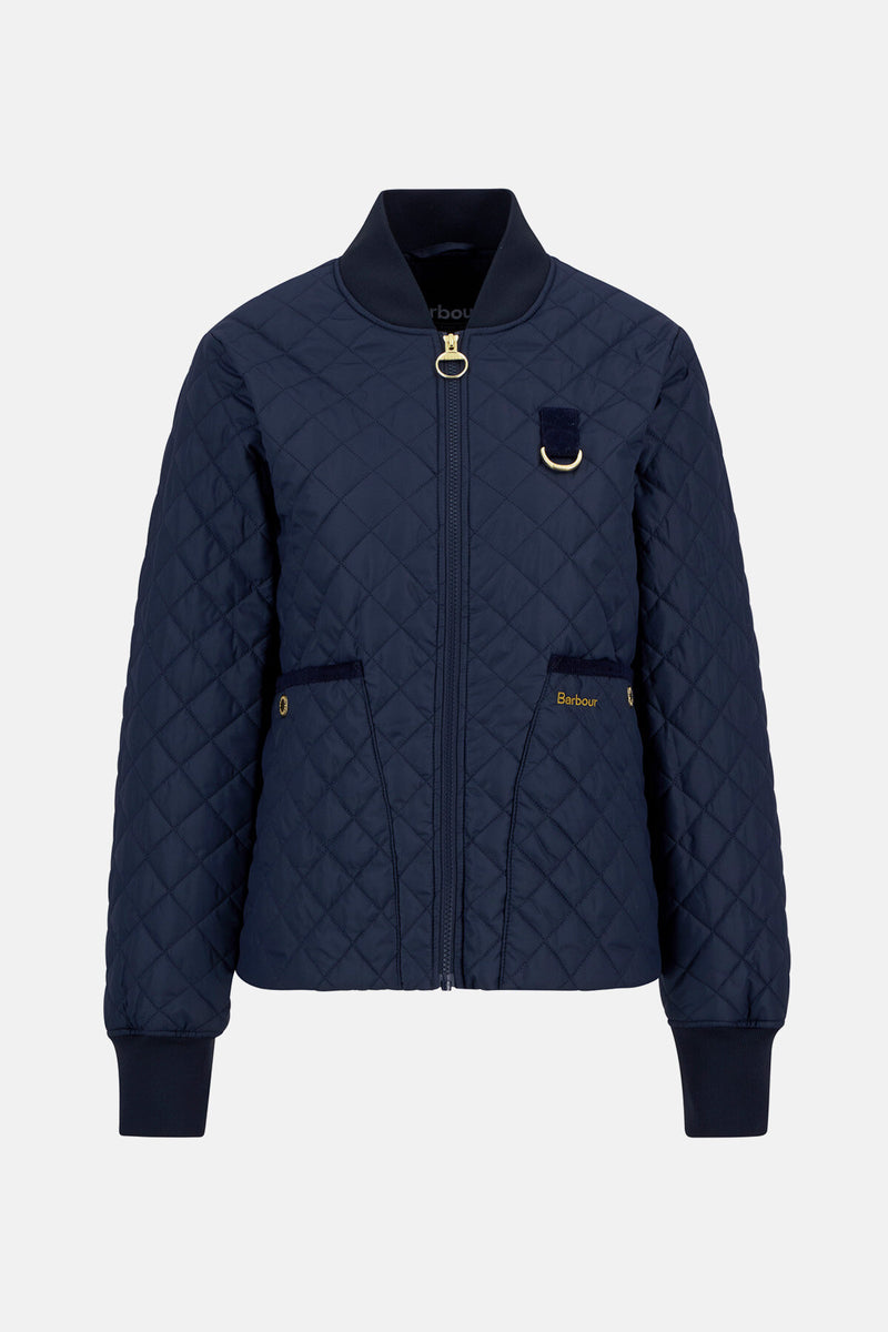 Reyna Quilted Bomber Jacket