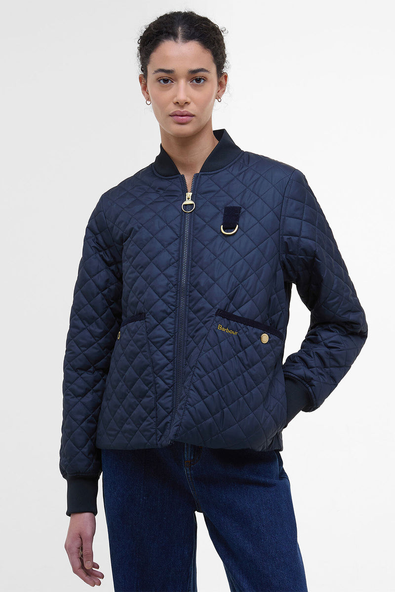 Reyna Quilted Bomber Jacket