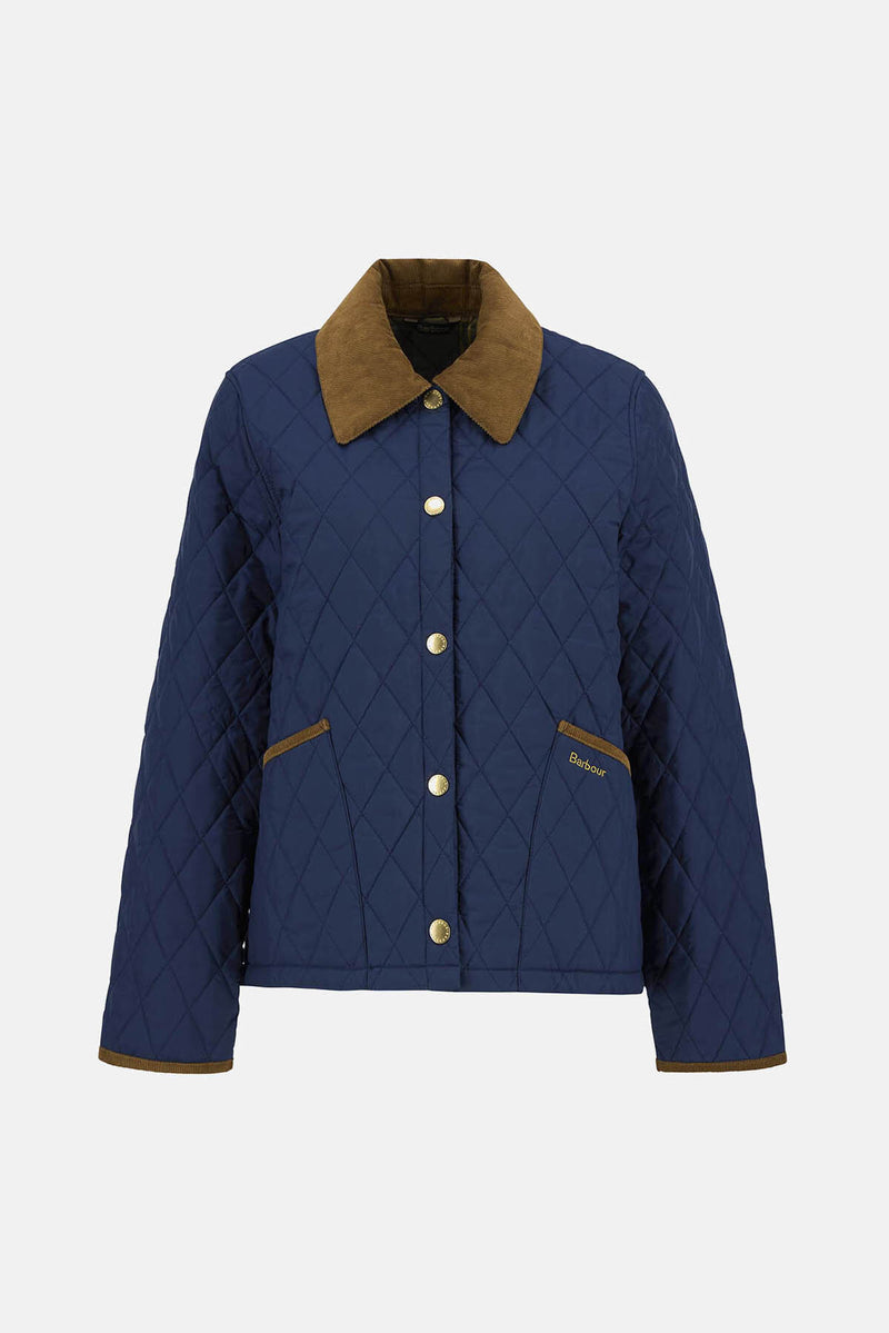Barbour Icons Cropped Liddesdale Quilted Jacket