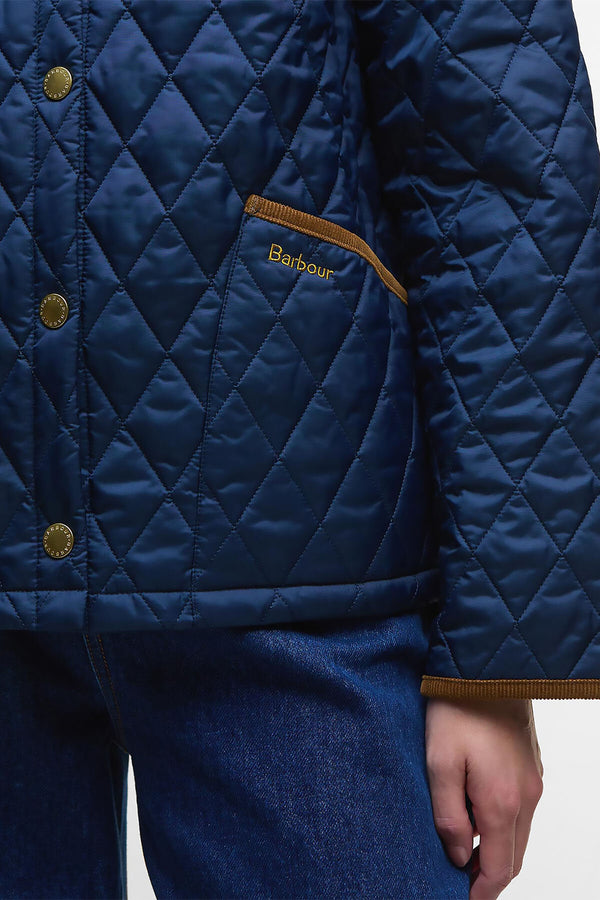 Barbour Icons Cropped Liddesdale Quilted Jacket
