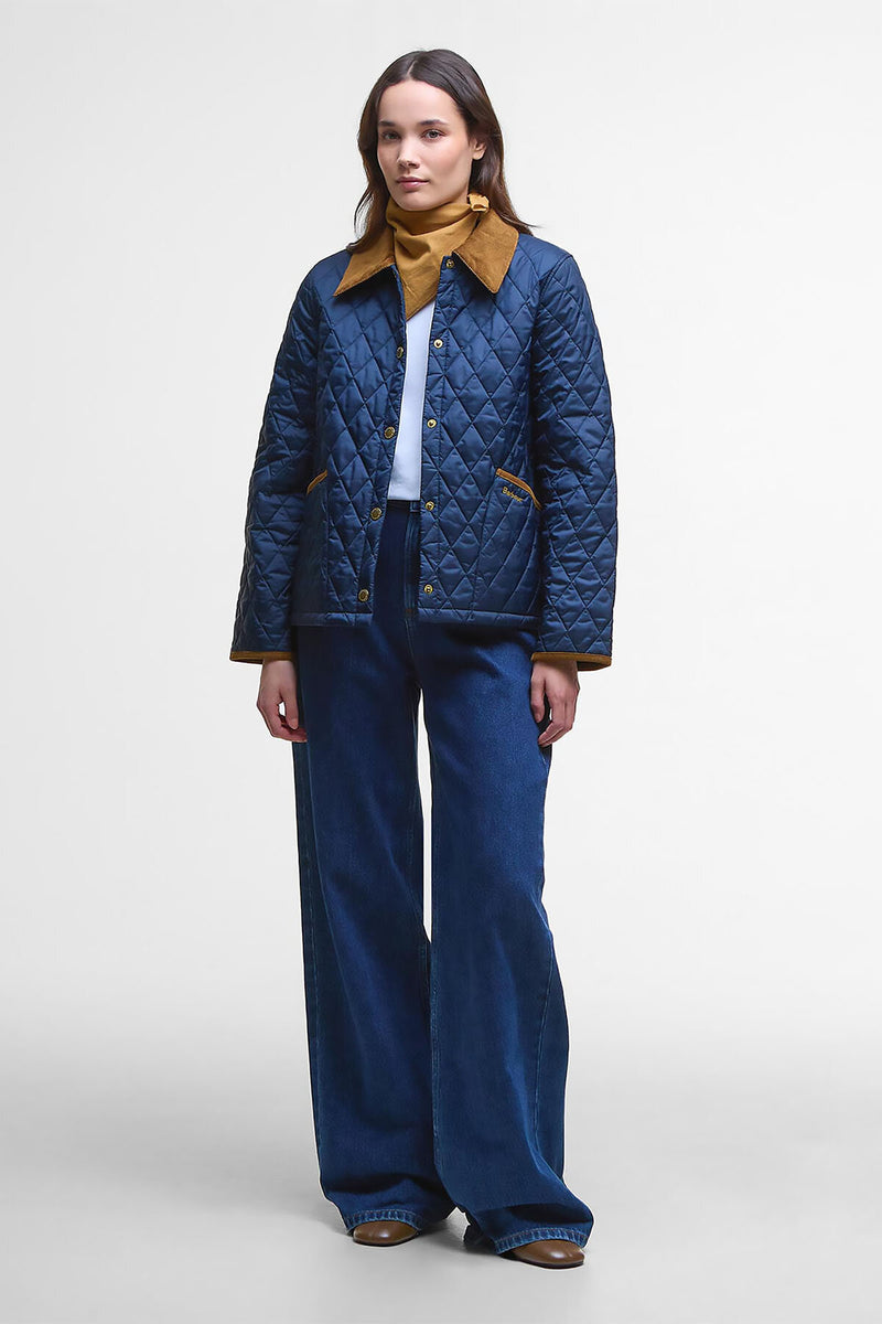 Barbour Icons Cropped Liddesdale Quilted Jacket