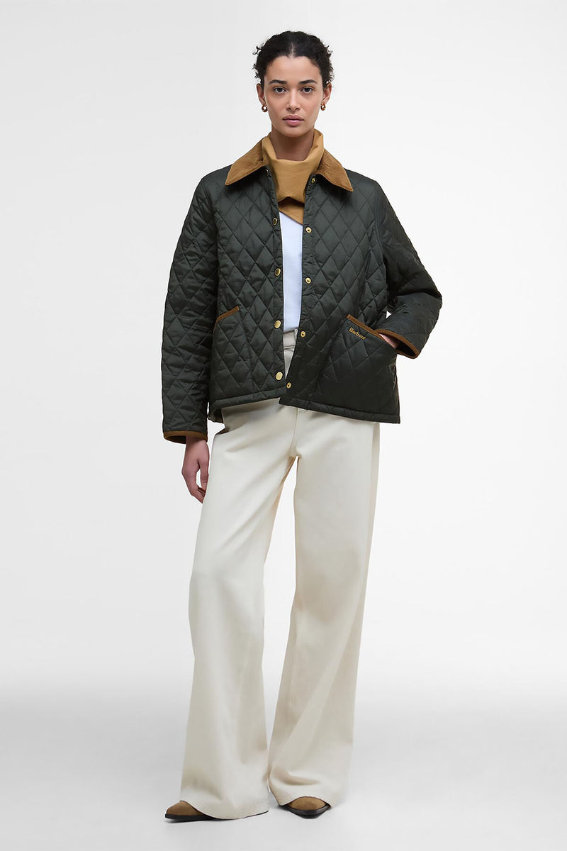 Giacca trapuntata Liddesdale Cropped Barbour Icons