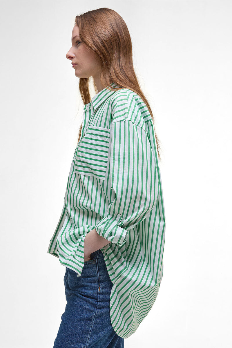 Nicola Striped Relaxed Long-Sleeved Shirt