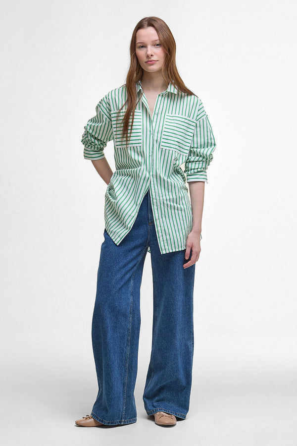 Nicola Striped Relaxed Long-Sleeved Shirt