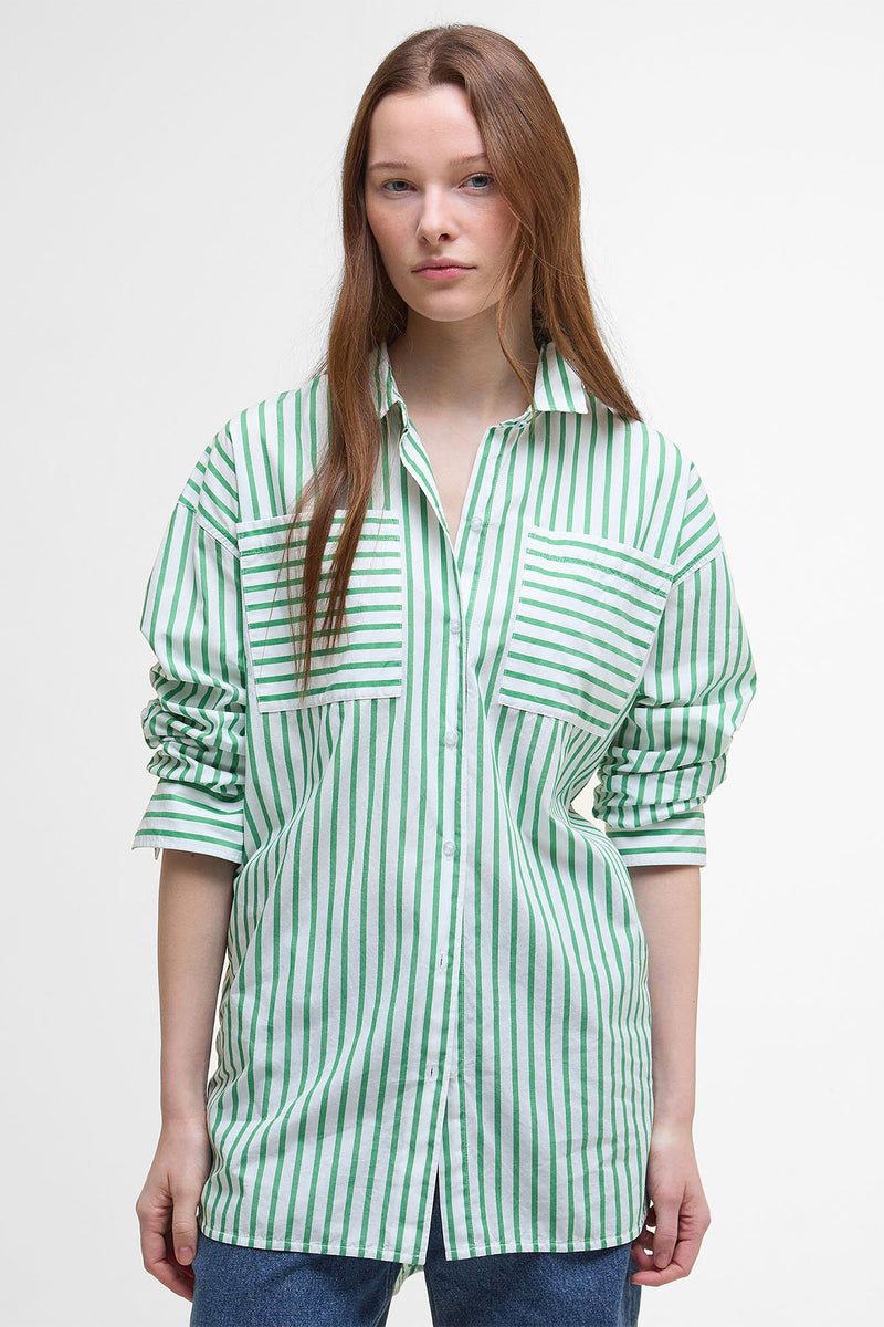Nicola Striped Relaxed Long-Sleeved Shirt