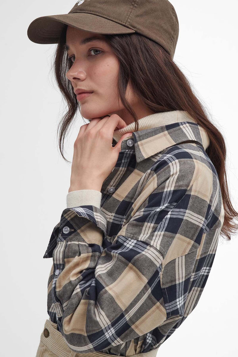 Larisa Check Long-Sleeved Shirt