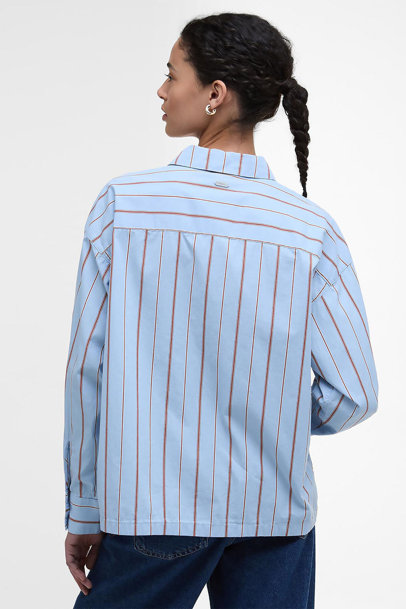 Camicia Saffron con motivo a righe dalla vestibilità comoda