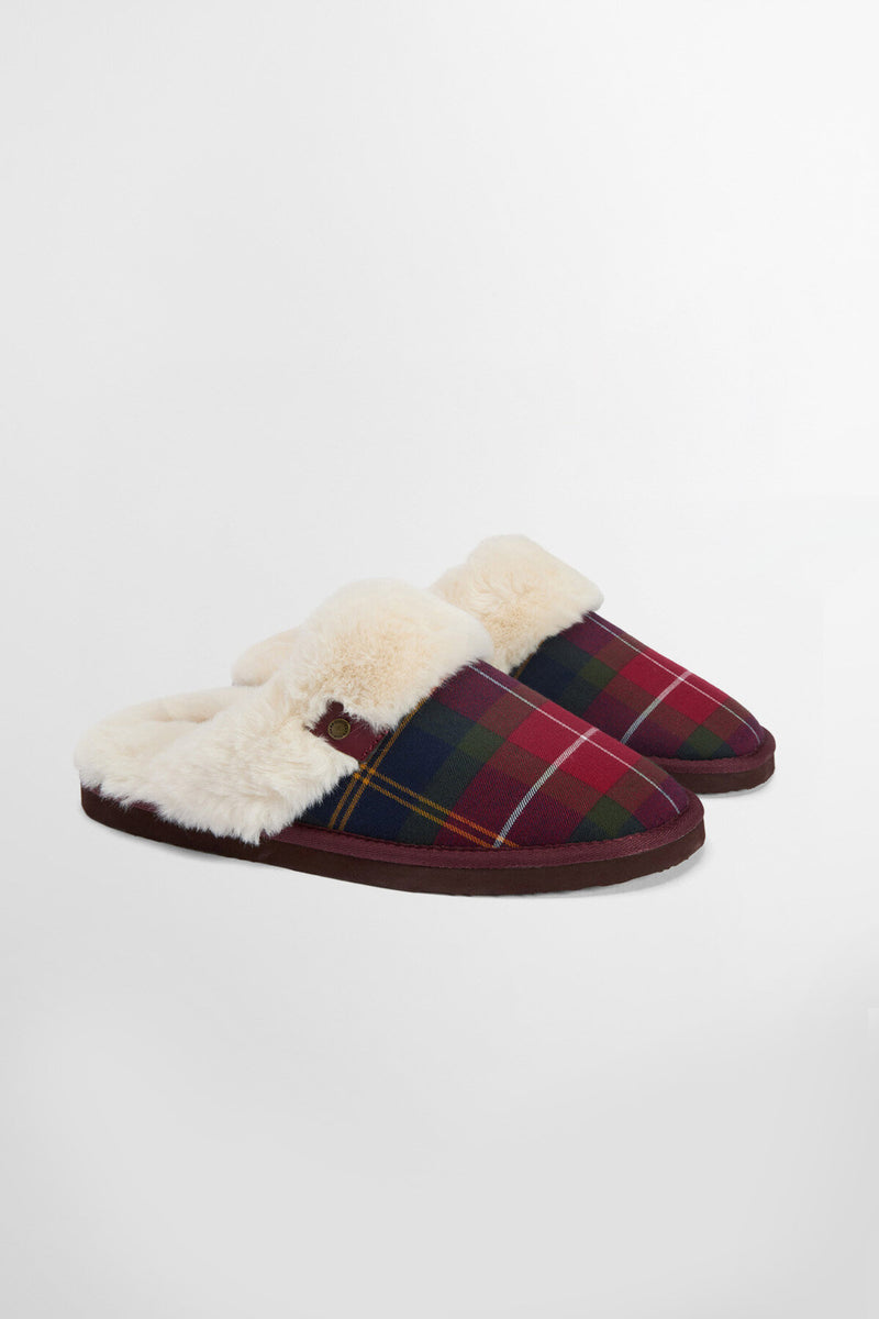 Mule in tartan Claudia