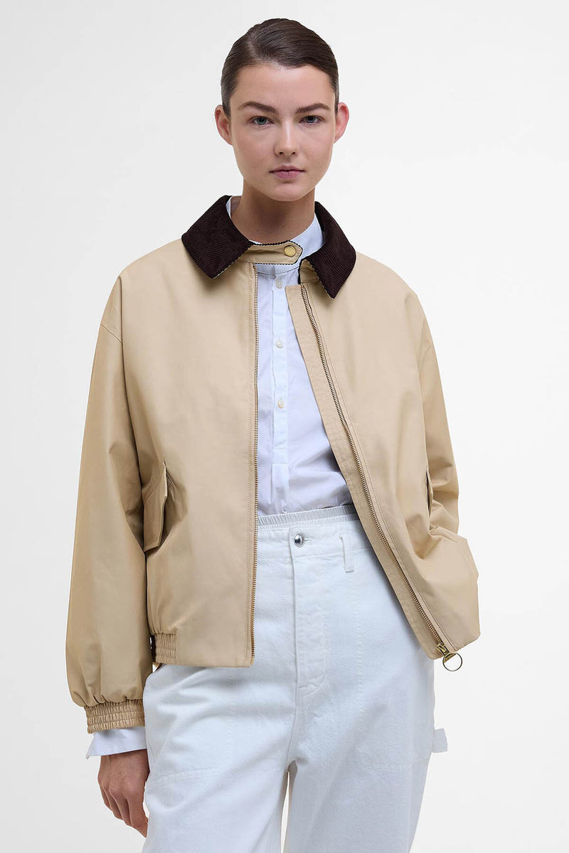 Barbour The Edit by Alexa Anna Showerproof Bomber Jacket