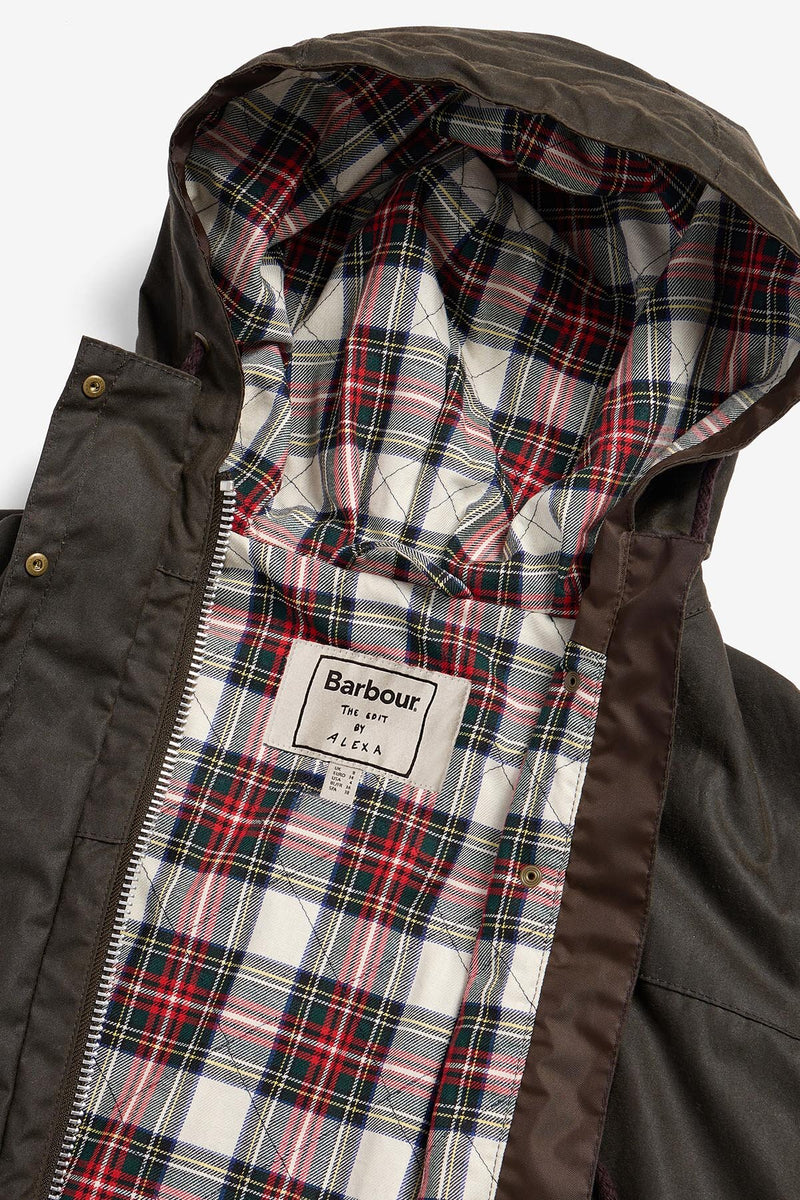 Barbour The Edit by Alexa Liam Waxed Parka