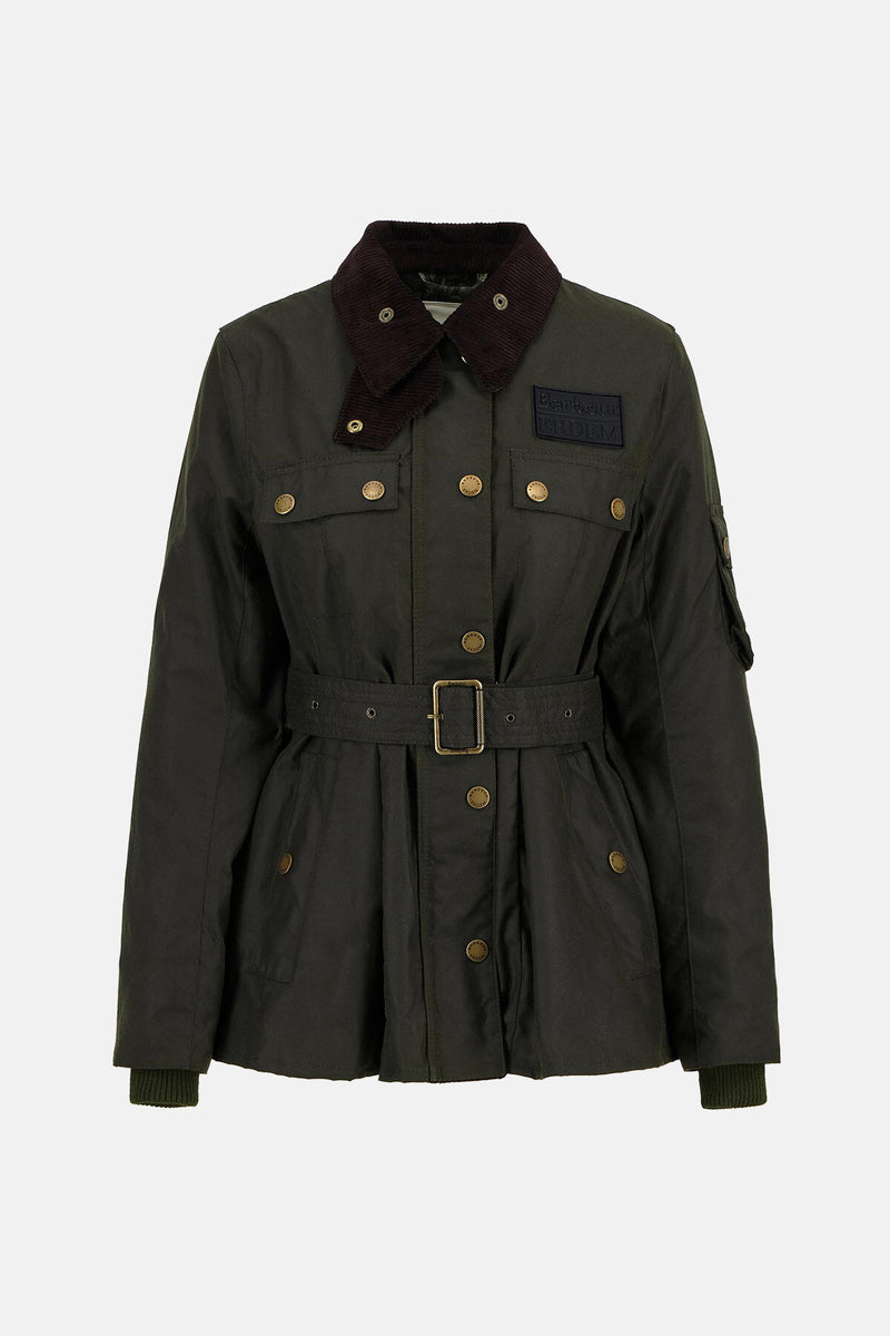 Barbour x ERDEM Constance Waxed Jacket