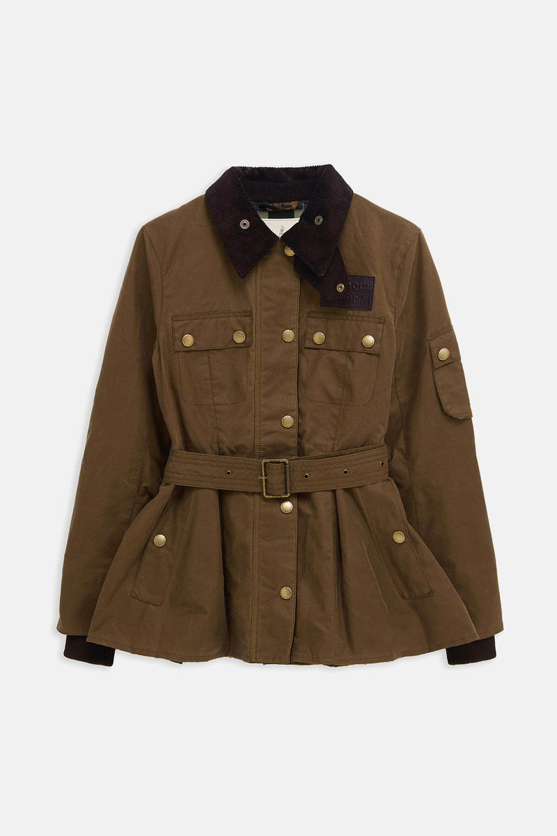 Barbour x ERDEM Constance Waxed Jacket