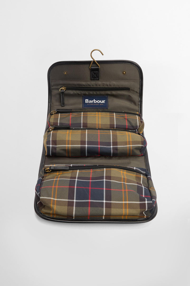 Tartan Hanging Washbag