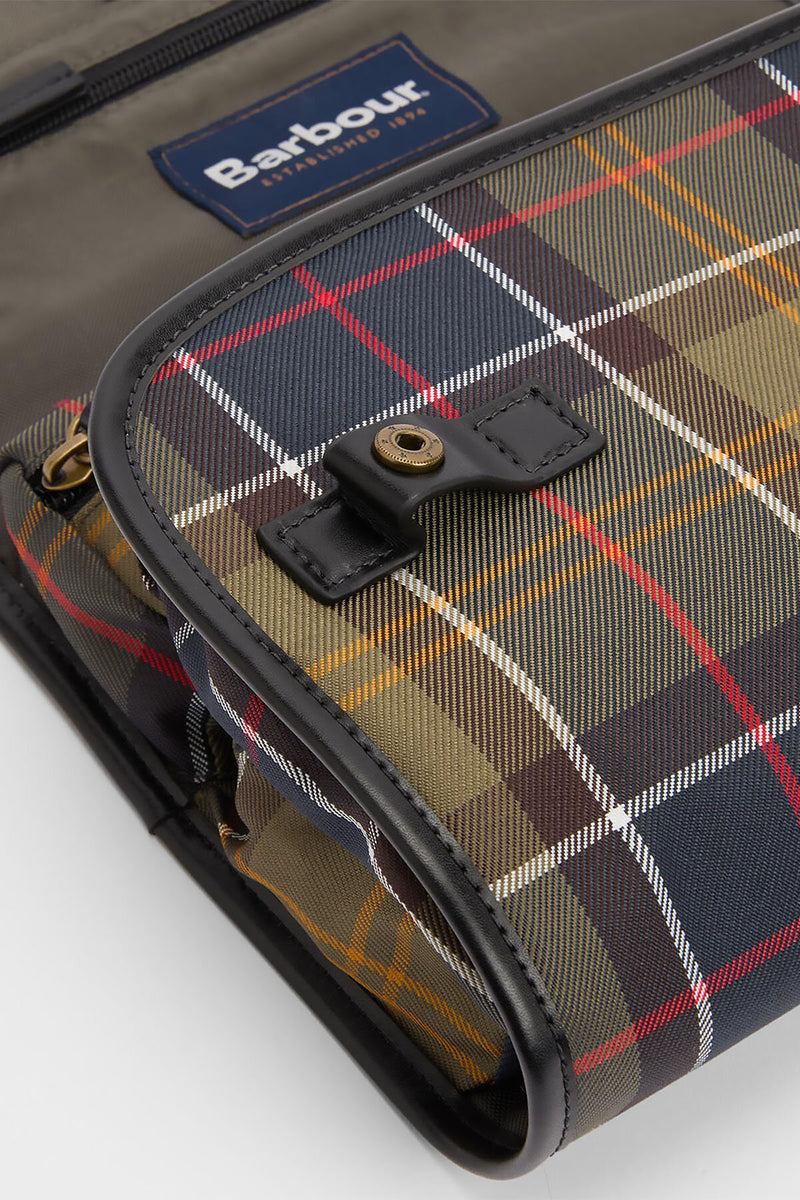 Tartan Hanging Washbag