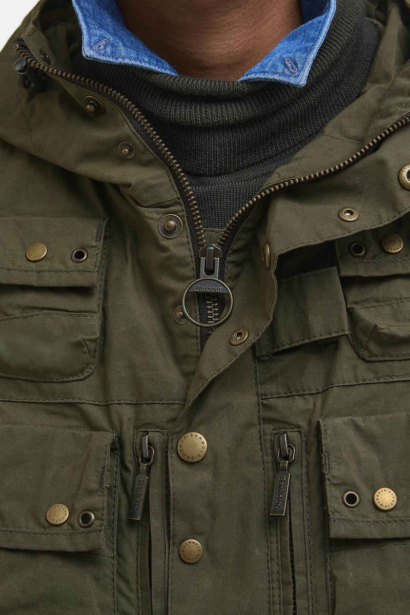 Giacca casual utility Field Barbour x TO KI TO