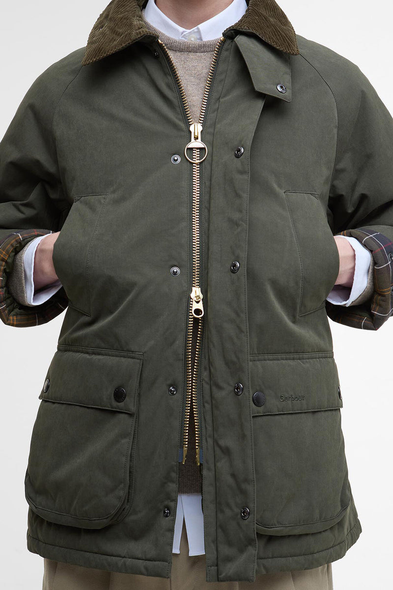 Giacca casual imbottita Bedale oversize Barbour