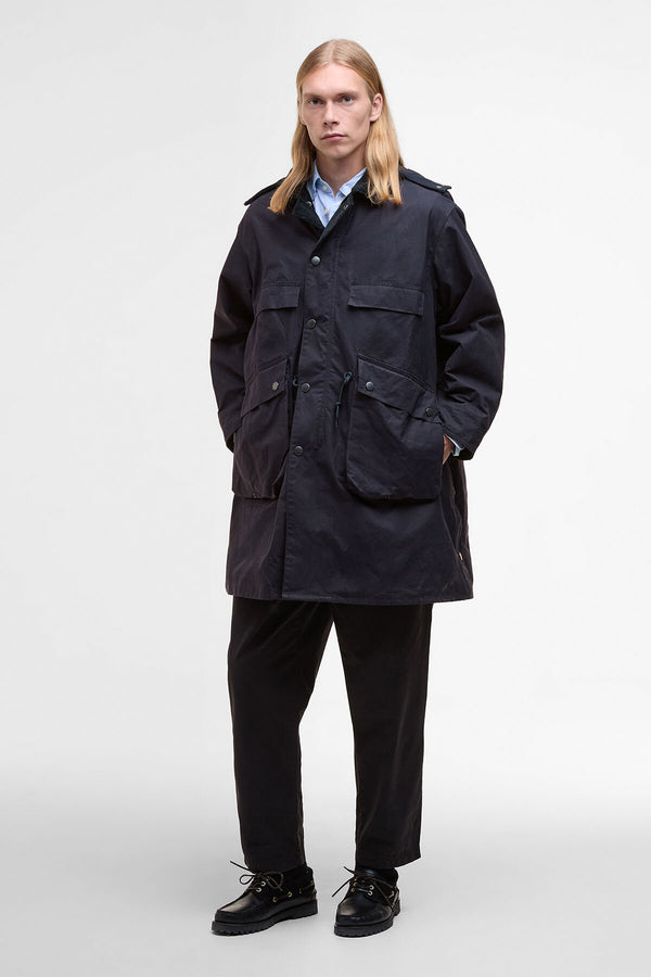Barbour x Kaptain Sunshine Oversized Bedale Casual Field Coat