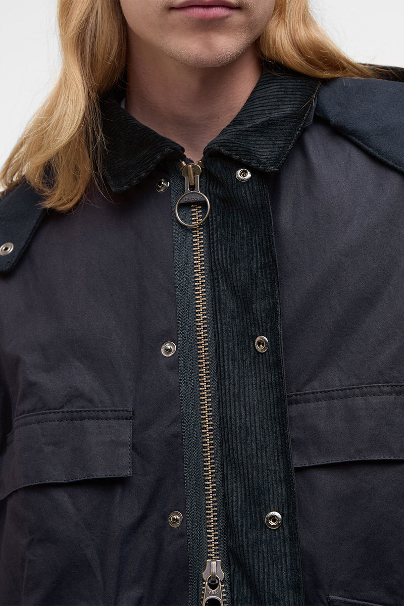 Cappotto casual oversize Bedale in stile country Barbour x Kaptain Sunshine