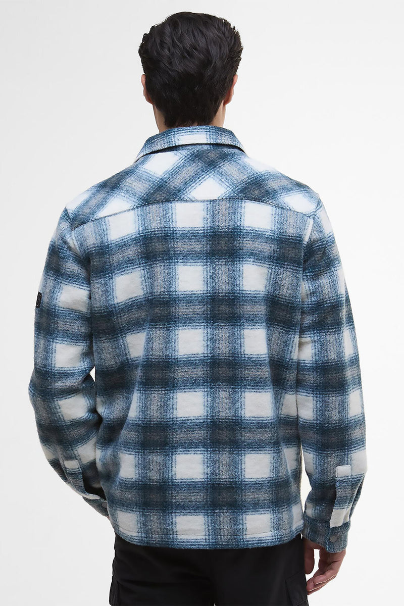 Overshirt in pile spazzolato Clayton