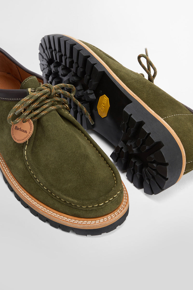 Barbour x Wildbunch Styles Coatham Apron Lace Mocassins