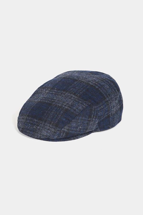 Waxed Cotton Flat Cap