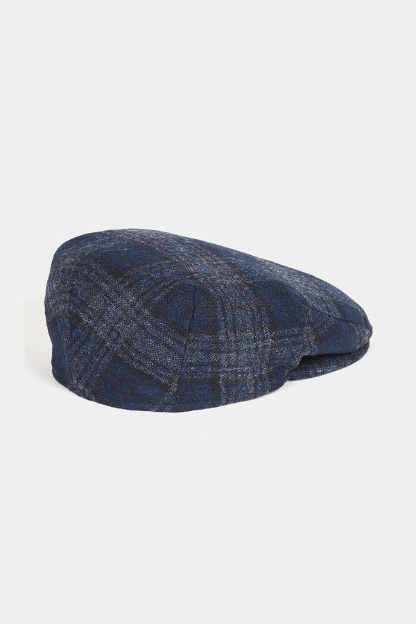 Waxed Cotton Flat Cap