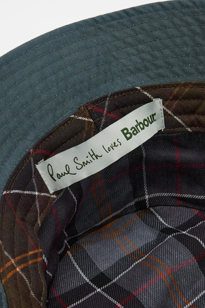 Cappello da pescatore Paul Smith loves Barbour