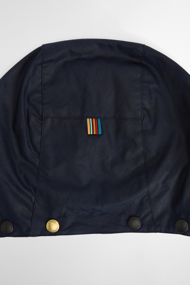 Paul Smith loves Barbour Waxed Hood