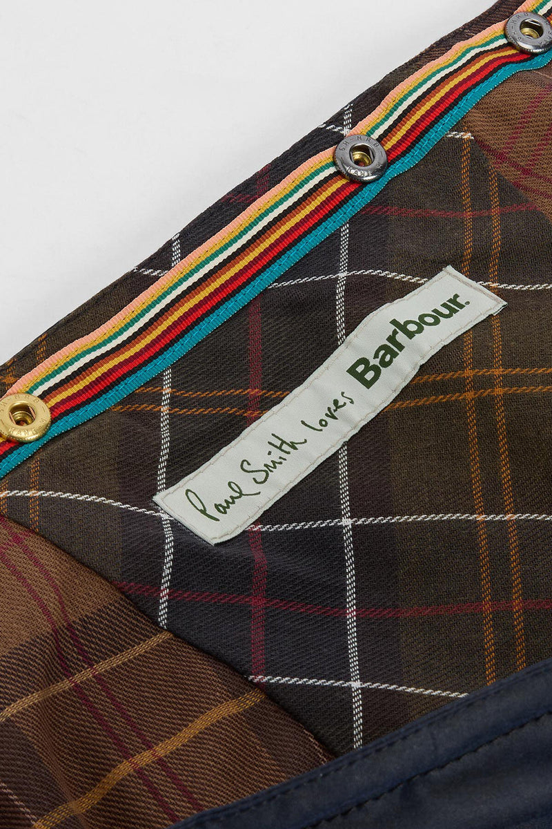 Paul Smith loves Barbour Waxed Hood