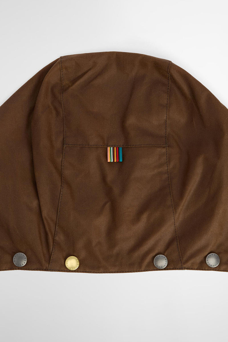 Cappuccio cerato Paul Smith loves Barbour