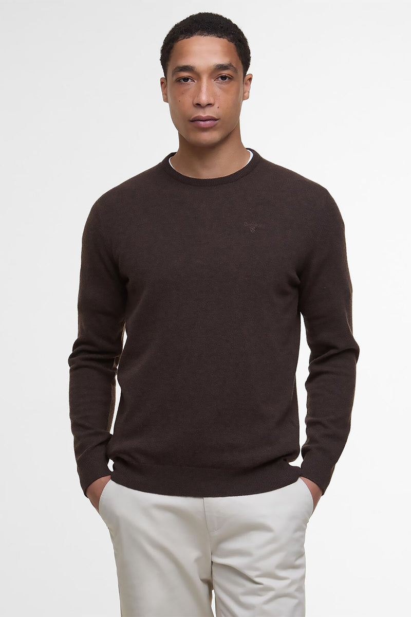 Essential L/Wool Crew Neck