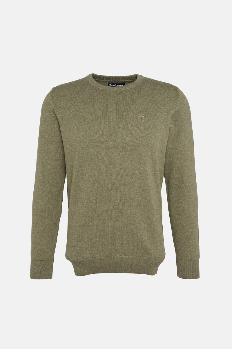 Pima Cotton Crew Neck Jumper