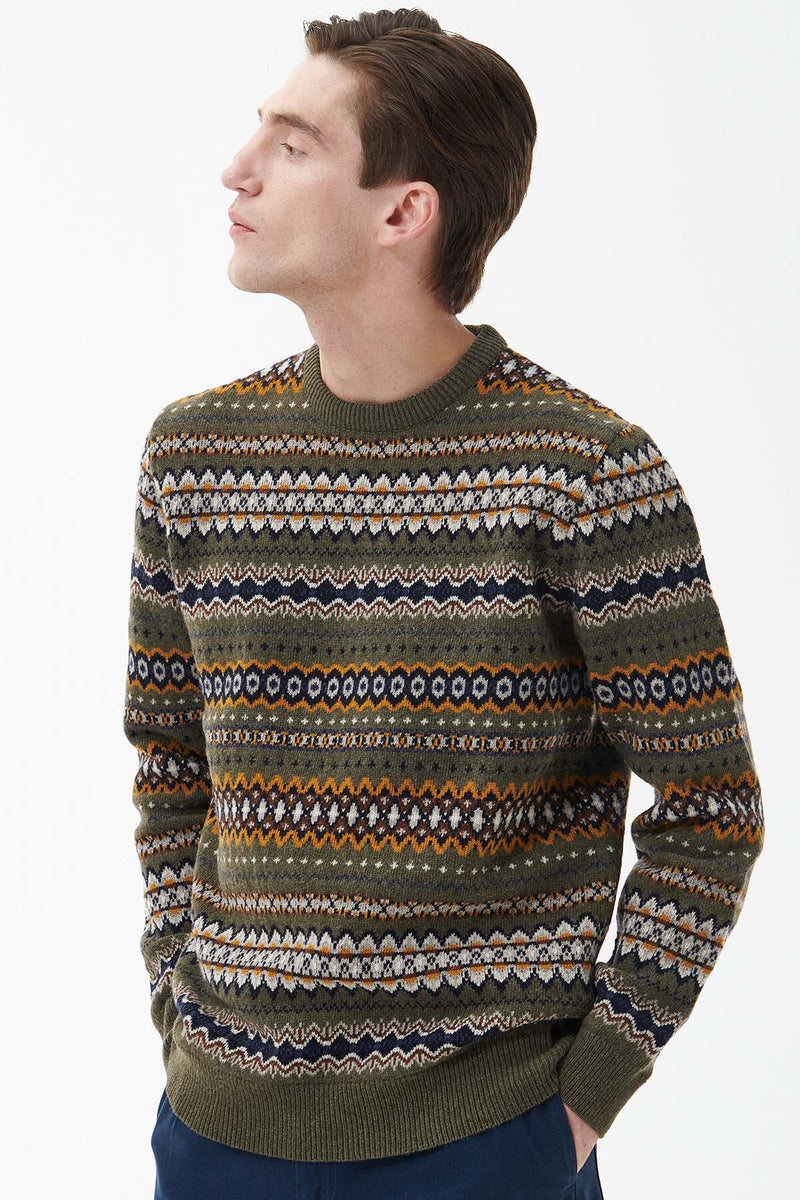 Maglia a girocollo Case Fair Isle