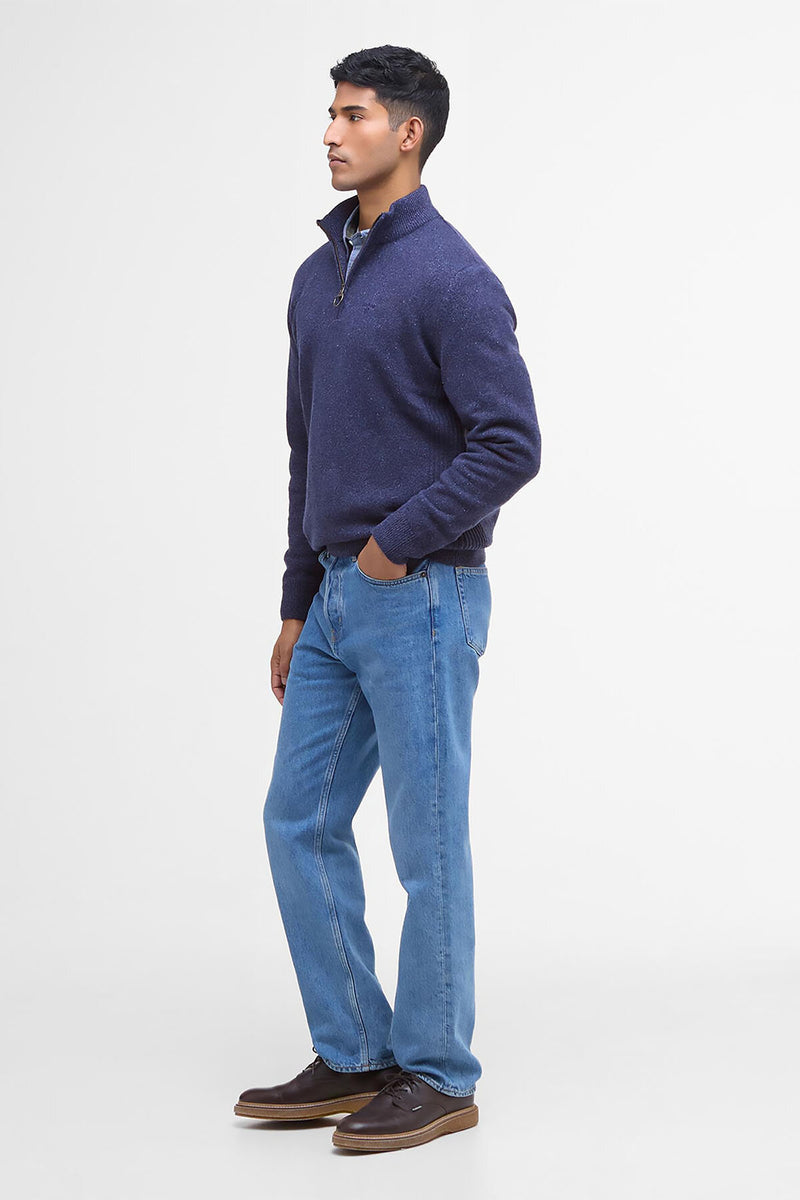 Maglione con zip corta Essential Tisbury