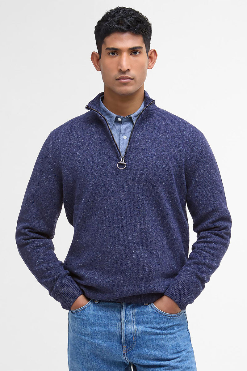 Maglione con zip corta Essential Tisbury