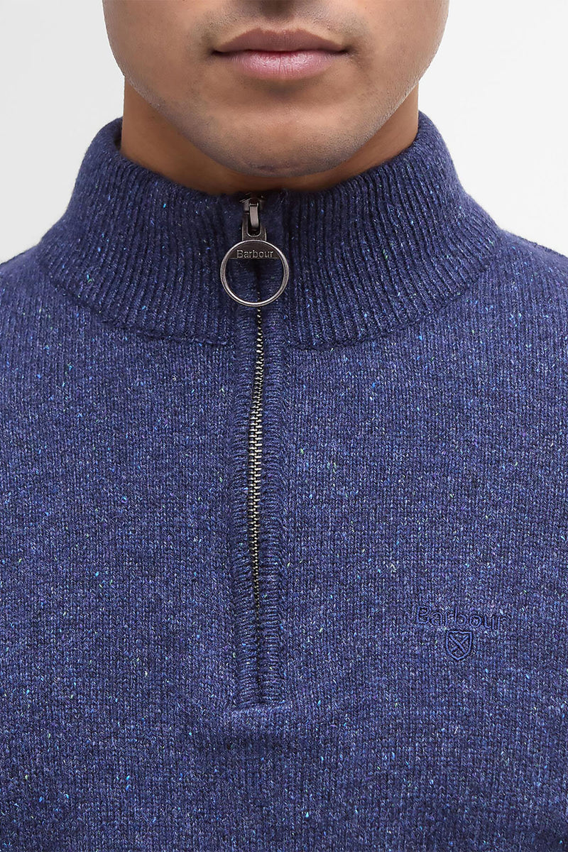 Maglione con zip corta Essential Tisbury