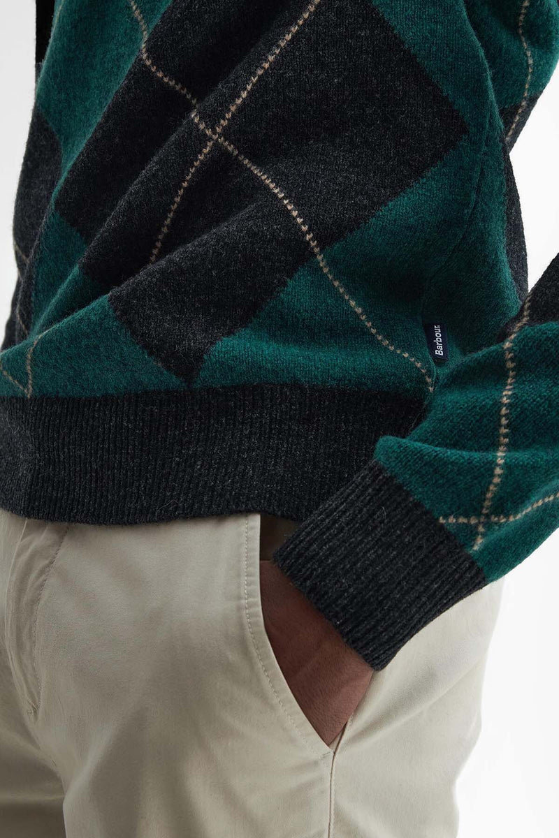 Sutherwell Argyle Crew Neck Jumper