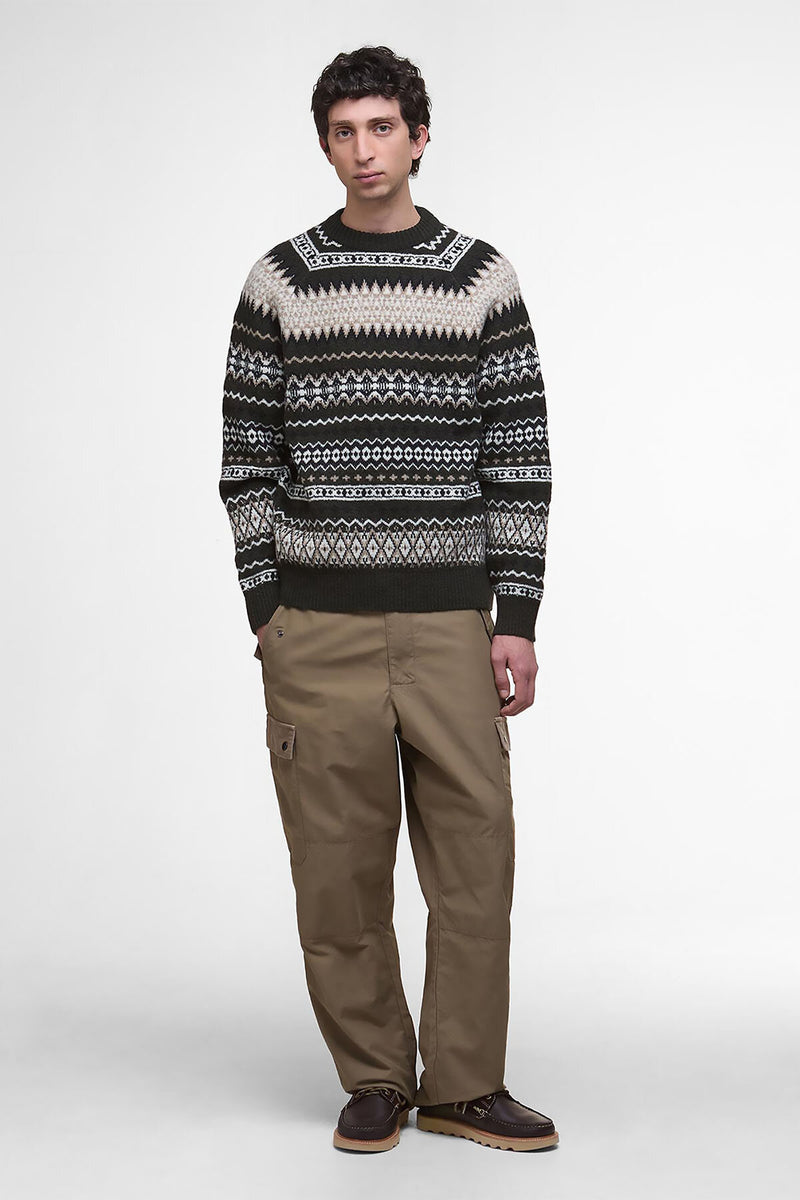 Hase Fair Isle Crew Neck Jumper