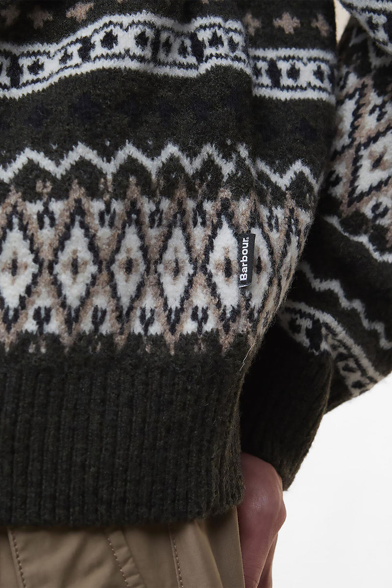 Hase Fair Isle Crew Neck Jumper
