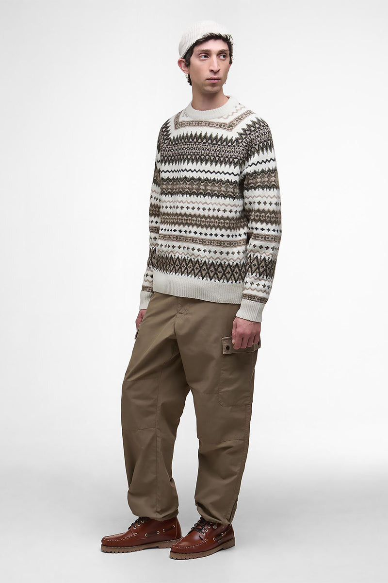Barbour Hase Fair Isle Crew Neck Jumper
