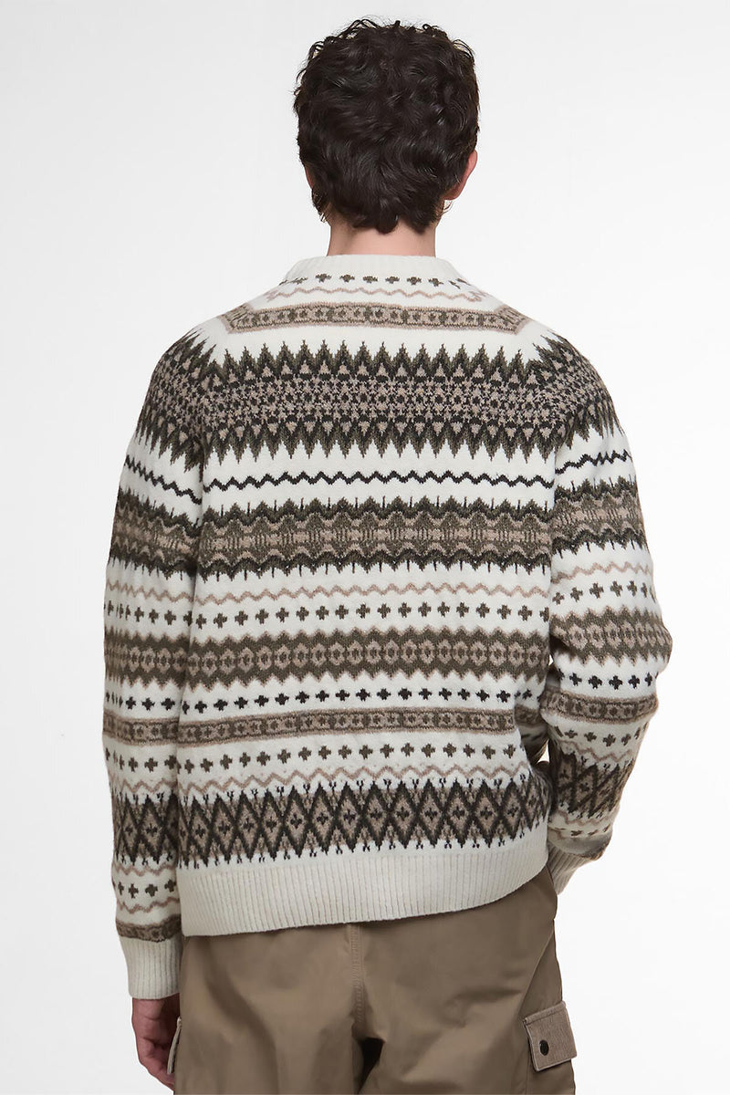 Barbour Hase Fair Isle Crew Neck Jumper