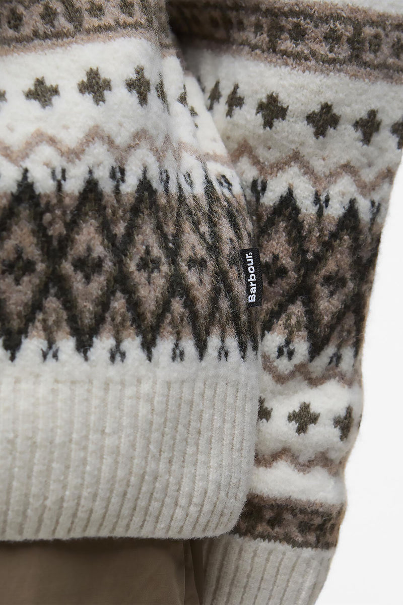 Barbour Hase Fair Isle Crew Neck Jumper