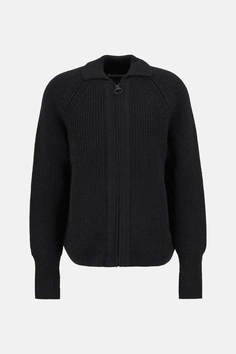 Barbour Garthman Knitted Zip-Up Jumper
