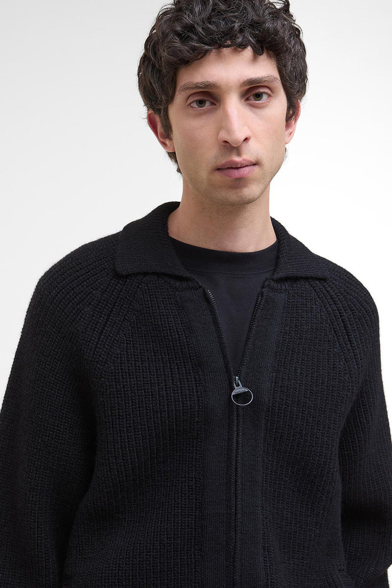 Barbour Garthman Knitted Zip-Up Jumper