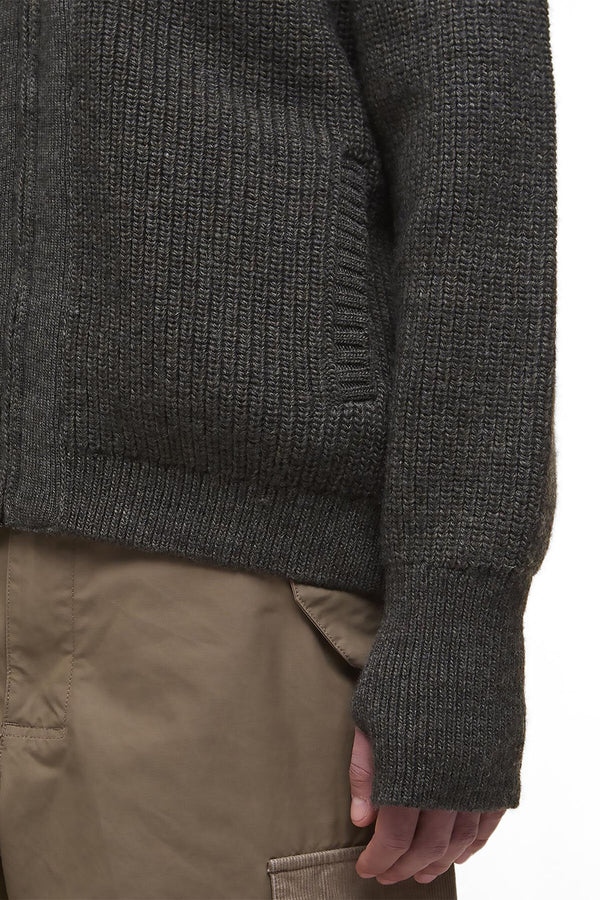 Barbour Garthman Knitted Zip-Up Jumper