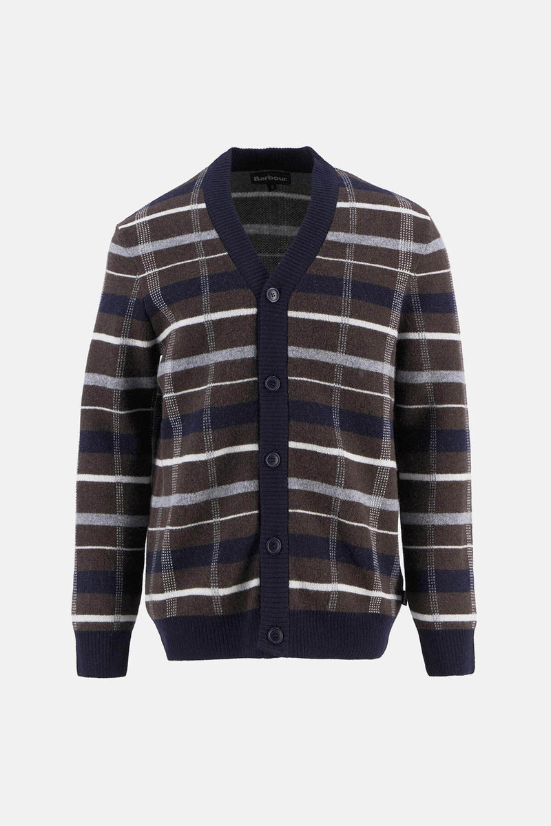 Barbour Kane Tartan Cardigan