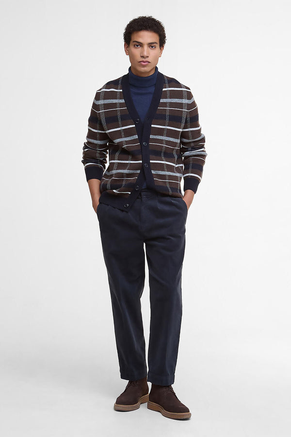 Barbour Kane Tartan Cardigan