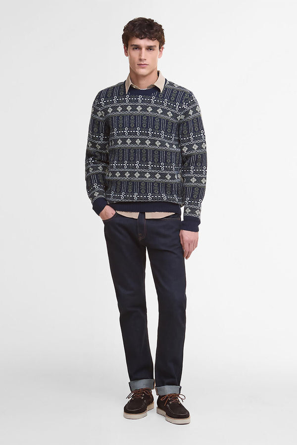 Grangetown Fair Isle Crew Neck Jumper