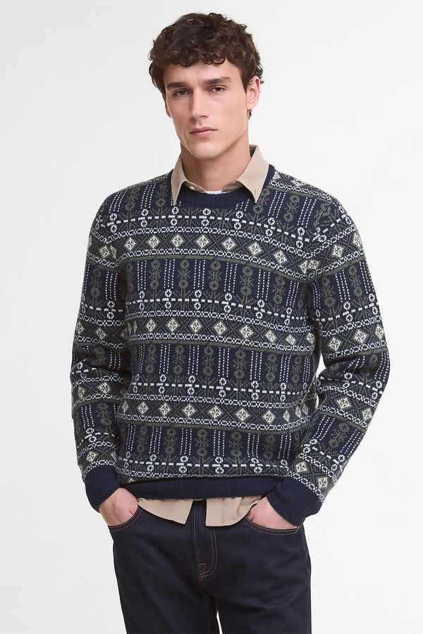 Grangetown Fair Isle Crew Neck Jumper